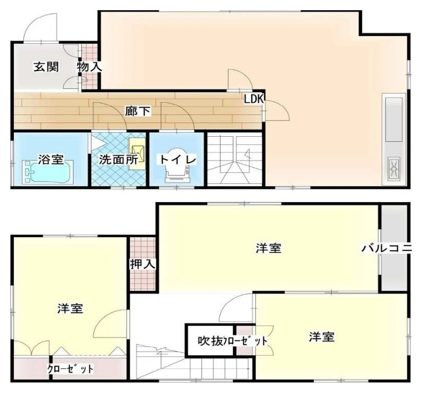 中古戸建 (千葉県柏市)の物件図面